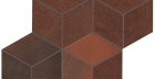 Мозаика Blaze Corten Mosaico Esagono Lapp (A0UM) 30x35
