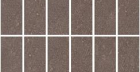 Бордюр Орсэ MM15111 Коричневый Мозаичный 15x40