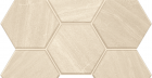 Мозаика Gabbro White Hexagon GB01 25x28.5