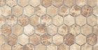 Мозаика Pietrine Hexagonal - Emperador Light (Чип 18X30X6 Мм) 28,5X30,5