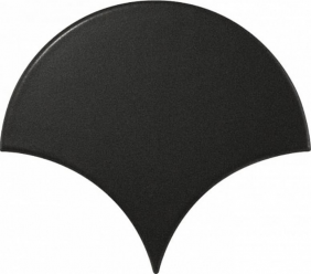 Плитка FAN BLACK MATT 10,6x12