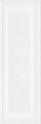 Декор Монфорте 14042R\3F Белый Панель Обрезной 40x120
