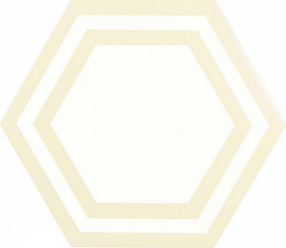 Настенная плитка Adex Pavimento Hexagono Deco Bone (ADPV9017) 20x23