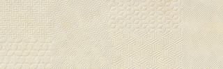 Настенная плитка Textile Ivory 25x80