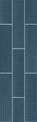 Настенная Плитка Decorline Stripebrick Blue (Csasbeb730) 7,3X30