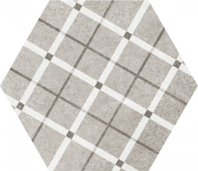 Керамогранит 22101 Hexatile Cement GEO Grey 17,5x20 (17 видов паттерна)