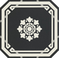 Керамогранит Ottagono Black Dover Oeodb1 20X20