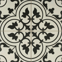 Керамогранит Etili Seramik Ledbury Charcoal Black Pre-Cut 45x45