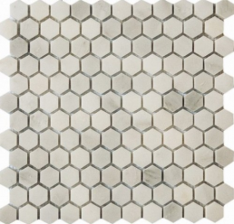 Мозаика Qs-Hex001-25P/10 (чип 25X25X10 мм) 30,5x30,5