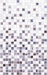 Настенная Плитка Нео Фиолетовая Средняя Мозаика (122882) 25X40