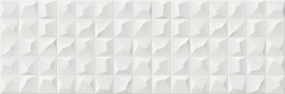 Настенная плитка Cromatica Kleber White Brillo 25x75