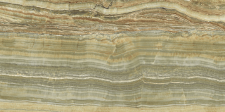 Керамогранит Ultra Onici Green Onyx Vein Cut Lucidato Shiny (UO6L300558) 150x300