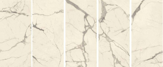 Керамогранит Kerlite Vanity Bianco Statuario Chain A, B, C, D, E Glossy 120x260 (6,5 mm)