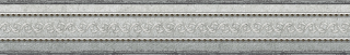 Бордюр Damasco Mold Grey 4x25