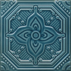 Декор Салинас SSA002 Синий 15x15