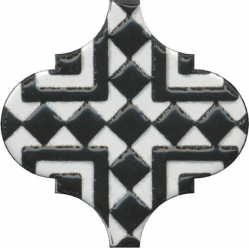 Декор Арабески Глянцевый OS\A25\65000 Орнамент 6,5x6,5