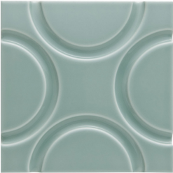 Декор Adex Liso Geo Sea Green (ADNE4148) 15x15