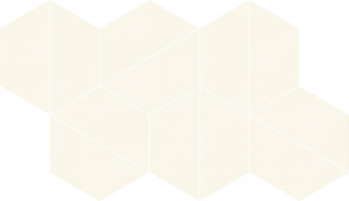 Мозаика Мальпенса Уайт Трапециум / White Trapezium Malpensa (620110000127) 18X31,4