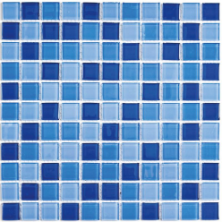 Мозаика Blue Wave-1 (Чип 25X25X4 Мм) 30X30
