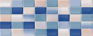 Настенная плитка Elissa Mosaico Blu 1C (М2) 20,1X50,5