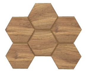 Мозаика Selection Eucalyptus Hexagon SI02 неполированная 25x28,5