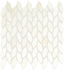 Мозаика Marvel Shine Calacatta Delicato Mosaic Twist Shiny (A4WK) 30,5x30,5