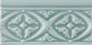 Бордюр Adex Relieve Bizantino Sea Green (ADNE4146) 7,5x15