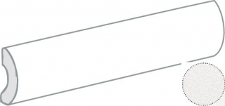 Бордюр Crackle Pencil Bullnose White 25070 3X15