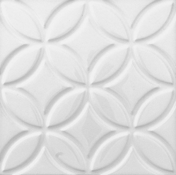 Декор Adex Relieve Botanical Blanco Z (ADNE4125) 15x15