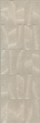 Настенная плитка Безана 12153R Бежевый Структура Обрезной 25x75