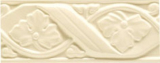Бордюр Boiserie Gemme Bianco Matt. Ge01 8X20