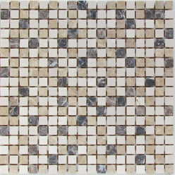 Мозаика Turin-15 Slim (Matt) (Чип 15X15X4 Мм) 30,5X30,5
