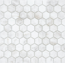 Мозаика Pietrine Hexagonal - Dolomiti Bianco (Чип 18X30X6 Мм) 28,5X30,5