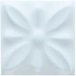 Вставка Adex Relieve Flor Nº 1 Ice Blue (ADST4109) 3x3
