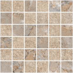 Мозаика Marble-Stone Терра Матовый-Лаппато 5X5 (K9498858R001VTE0) 30x30