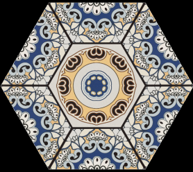 Керамогранит Sevres Azul (16 дизайнов)