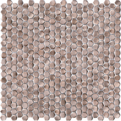 Мозаика Gravity Aluminium Hexagon Rose Gold (L244008691) 30,4X30,7