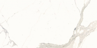 Керамогранит Ultra Marmi Bianco Calacatta Lucidato Shiny (UM6L157536) 75x150