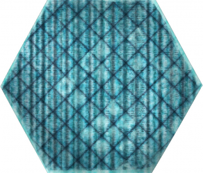 Керамогранит Tribu Hexa Blue Matt 23,2X26,7