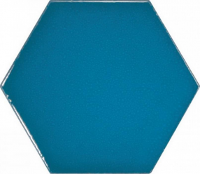 Плитка Scale Hexagon Electric Blue 10,7x12,4