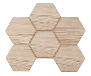 Мозаика Selection Pine Hexagon SI03 неполированная 25x28,5