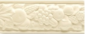 Бордюр Boiserie Robbiana Beige Craquele Rob02 8X20