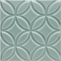 Декор Adex Liso Botanical Sea Green (ADNE4147) 15x15