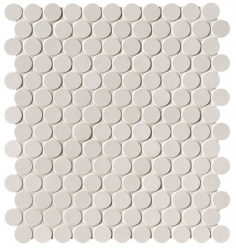 Мозаика Milano&floor Bianco Round Mos.matt Fnsv 29,5X32,5