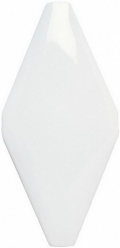 Настенная плитка Adex Rombo Acolchado Blanco Z (ADNE8006) 10x20