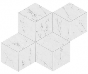 Мозаика Carrara Pure Mosaico Esagono Lappato (AS2J) 30x35