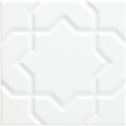 Декор Adex Liso Star Blanco Z (ADNE4151) 15x15
