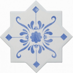 Декор Becolors Star Dec. Stencil Electric Blue 13,25X13,25
