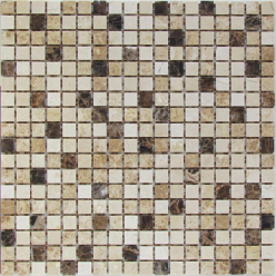 Мозаика Turin-15 Slim (Pol) (Чип 15X15X4 Мм) 30,5X30,5