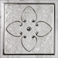 Декор Dec Armonia Petra Brillo Bisel Silver, A 15X15